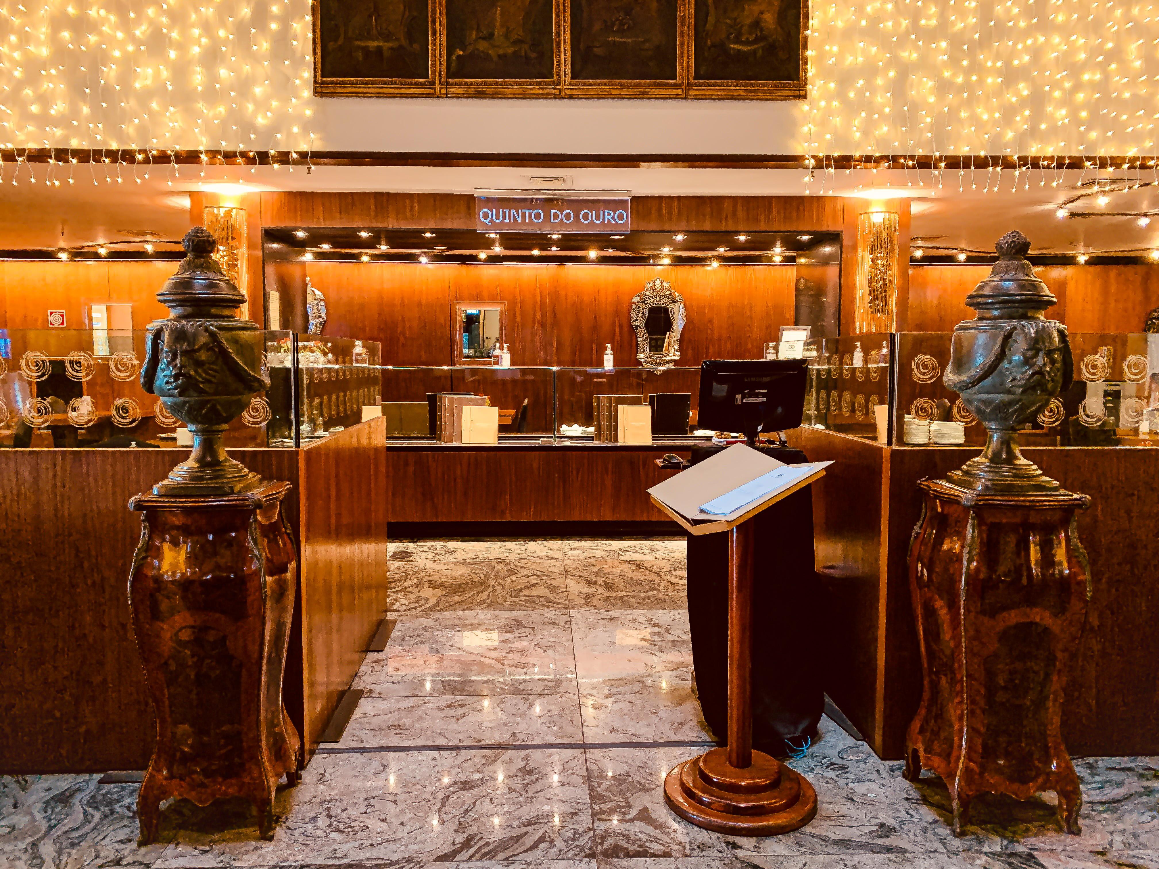 Ouro Minas Hotel Belo Horizonte, Dolce By Wyndham Екстериор снимка The lobby of the hotel
