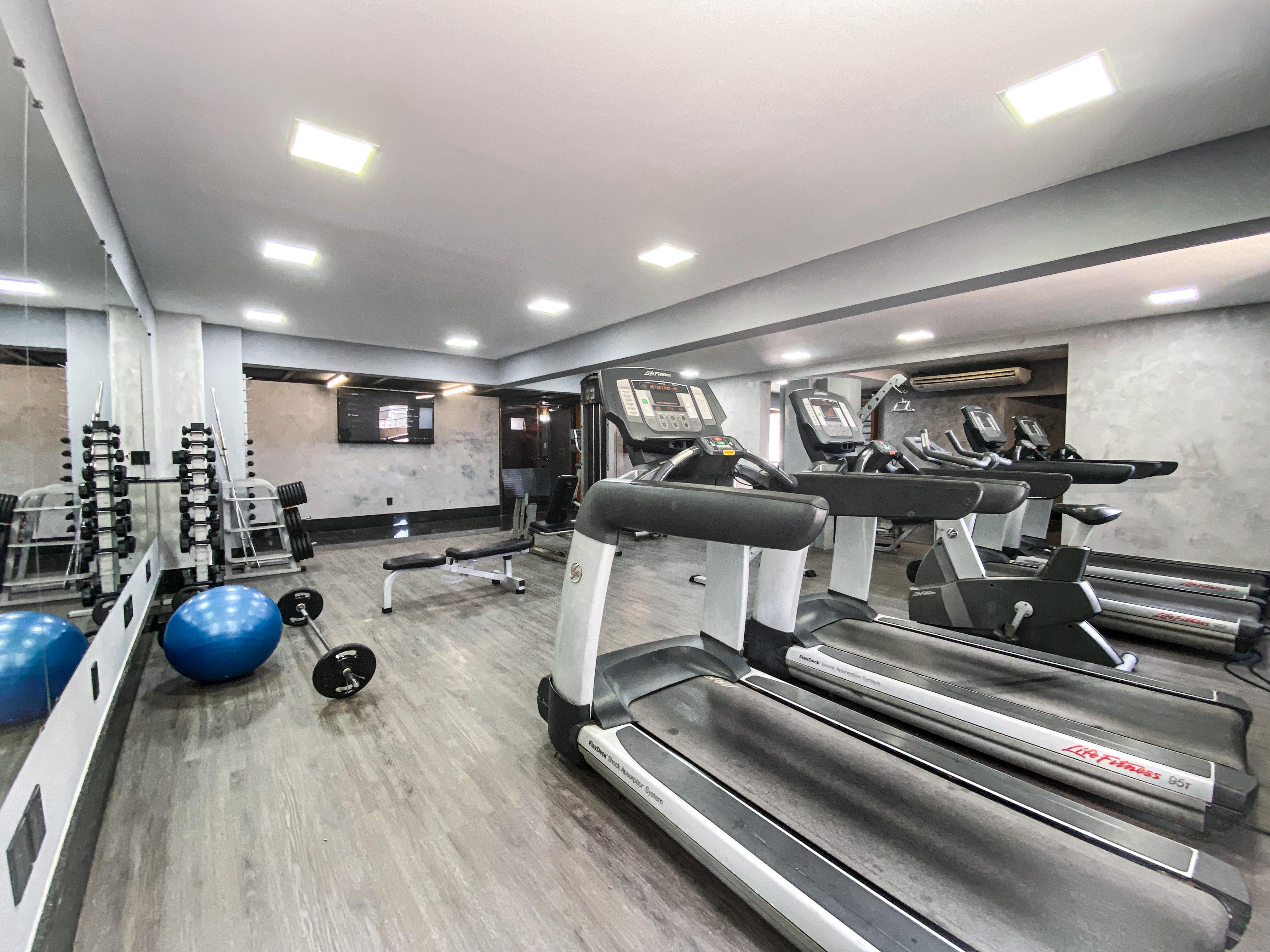 Ouro Minas Hotel Belo Horizonte, Dolce By Wyndham Екстериор снимка The gym at the hotel