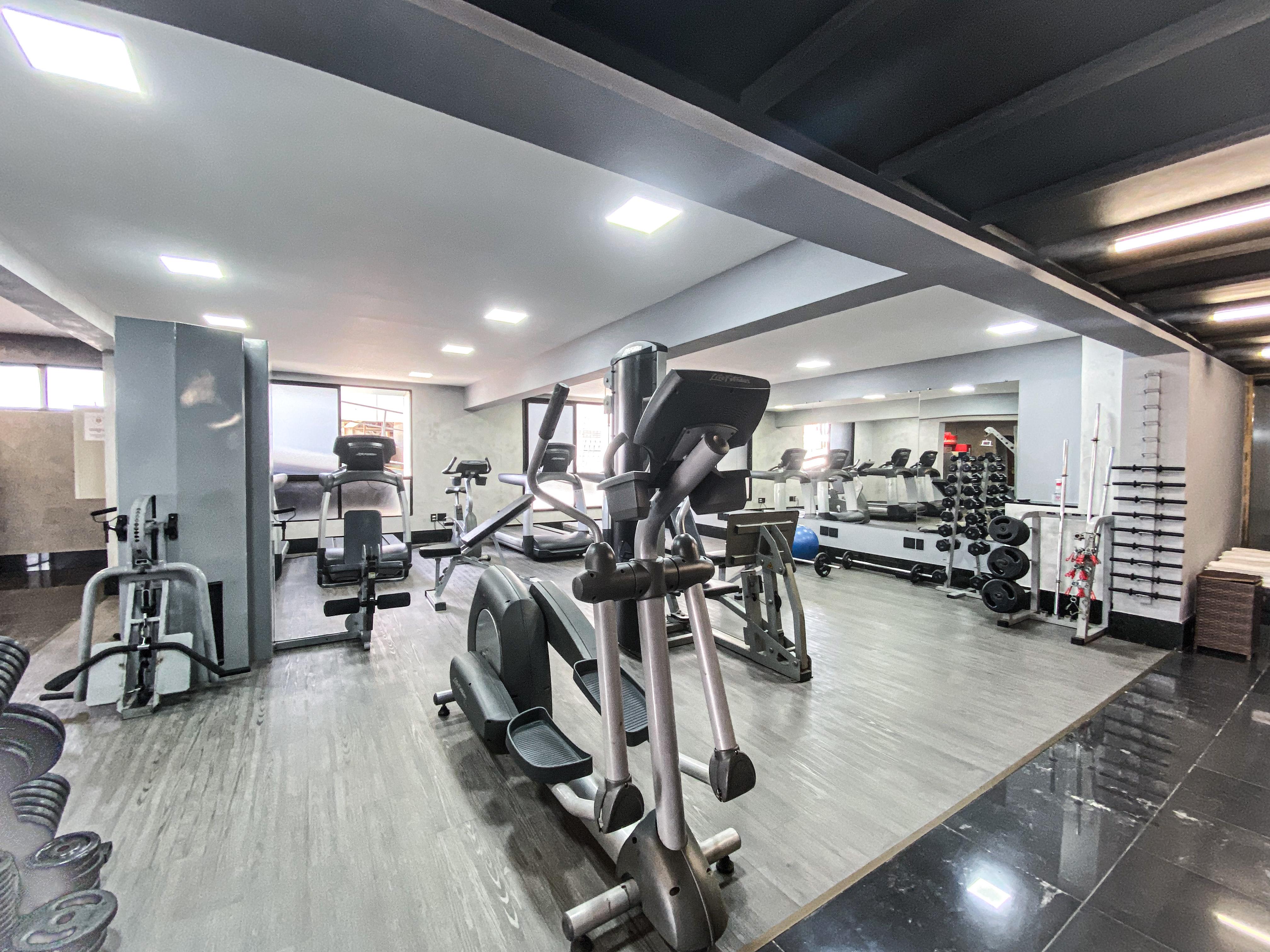 Ouro Minas Hotel Belo Horizonte, Dolce By Wyndham Екстериор снимка The gym at the hotel