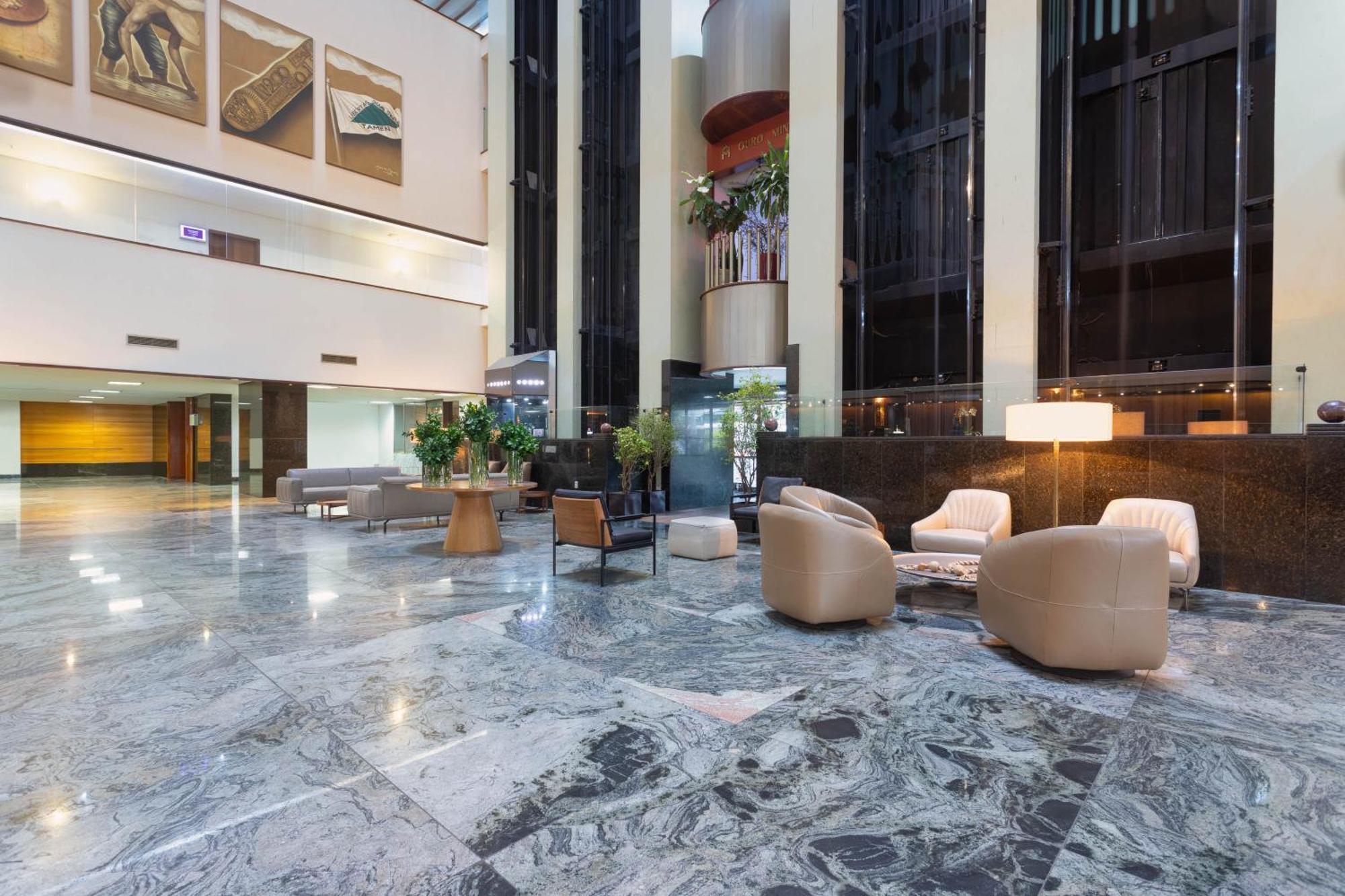 Ouro Minas Hotel Belo Horizonte, Dolce By Wyndham Екстериор снимка Lobby